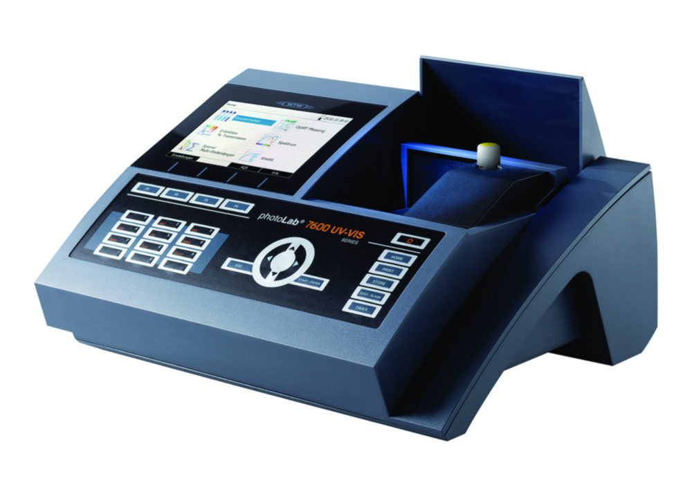 Spectrophotometer photoLab<sup>®</sup> 7100 VIS and photoLab<sup>®</sup> 7600 UV-VIS with OptRF