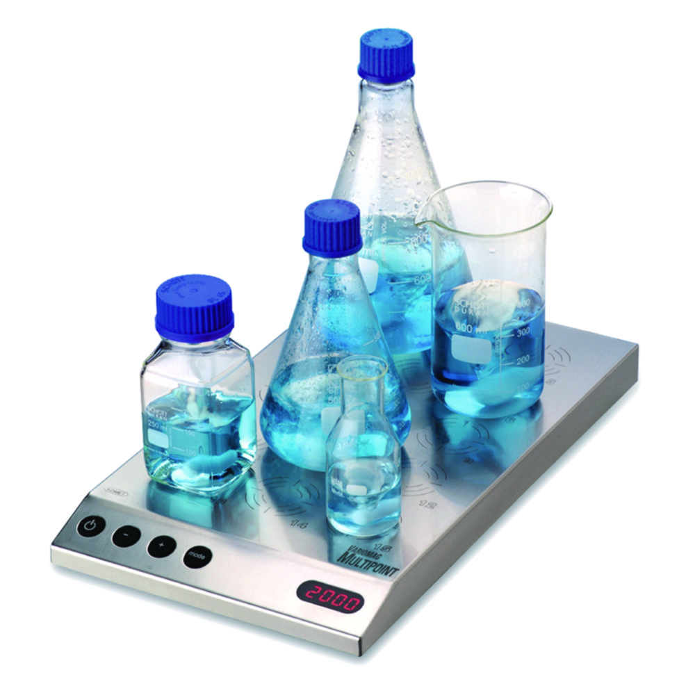 Multi-position magnetic stirrer Cimarec i Multipoint, with power supply unit