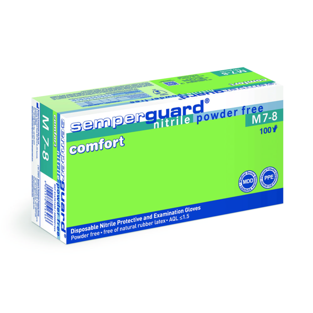 Disposable Gloves, Semperguard<sup>®</sup> Nitrile comfort