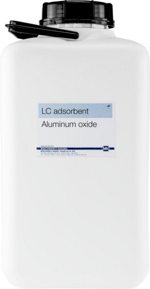Adsorbenty z oxidu hlinitého pre nízkotlakovú stĺpcovú chromatografiu