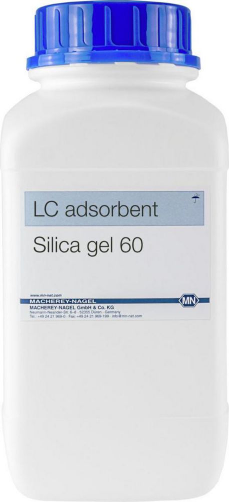 Silikátové adsorbenty pre nízkotlakovú stĺpcovú chromatografiu