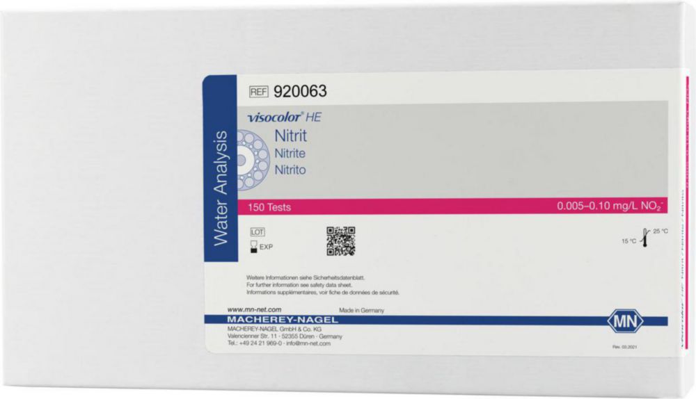 Testovacie súpravy <i><sup>VISOCOLOR®HE</sup> na </i>analýzu vody