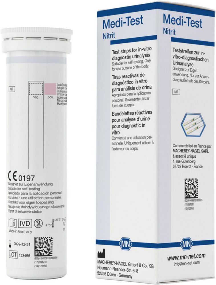 Testovacie prúžky na analýzu moču MEDI-TEST
