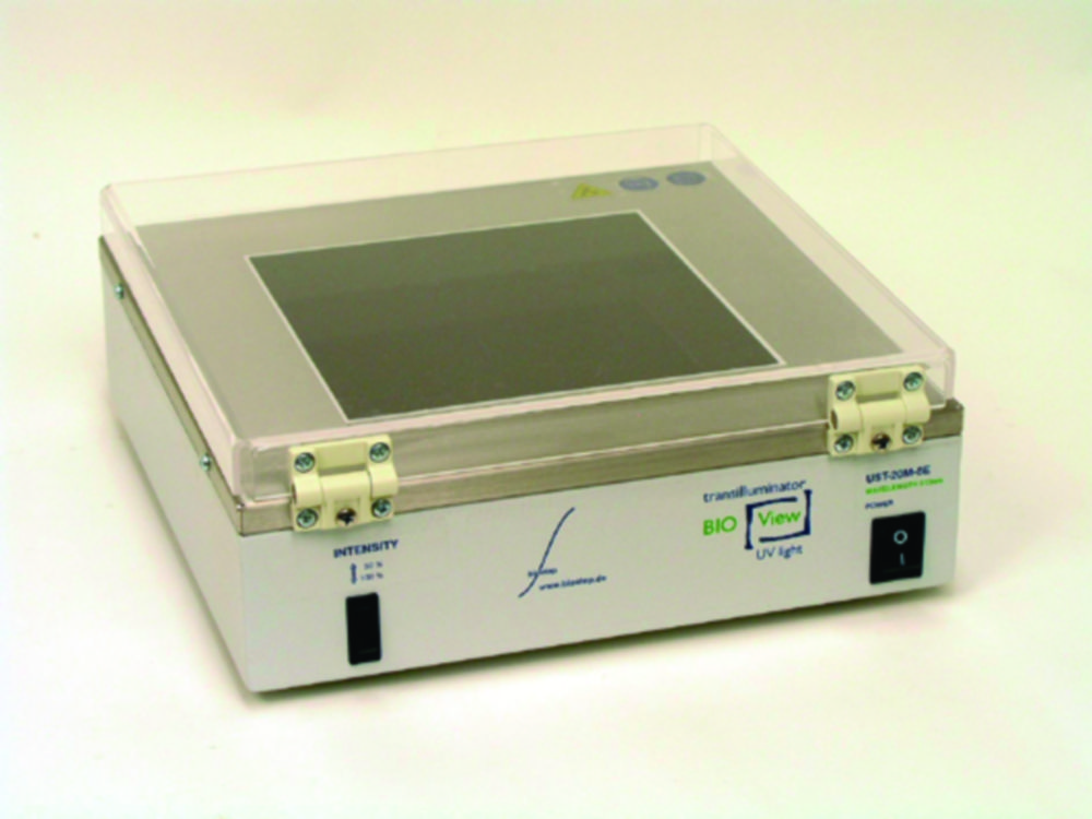 UV transilluminators with 2 wavelengths
