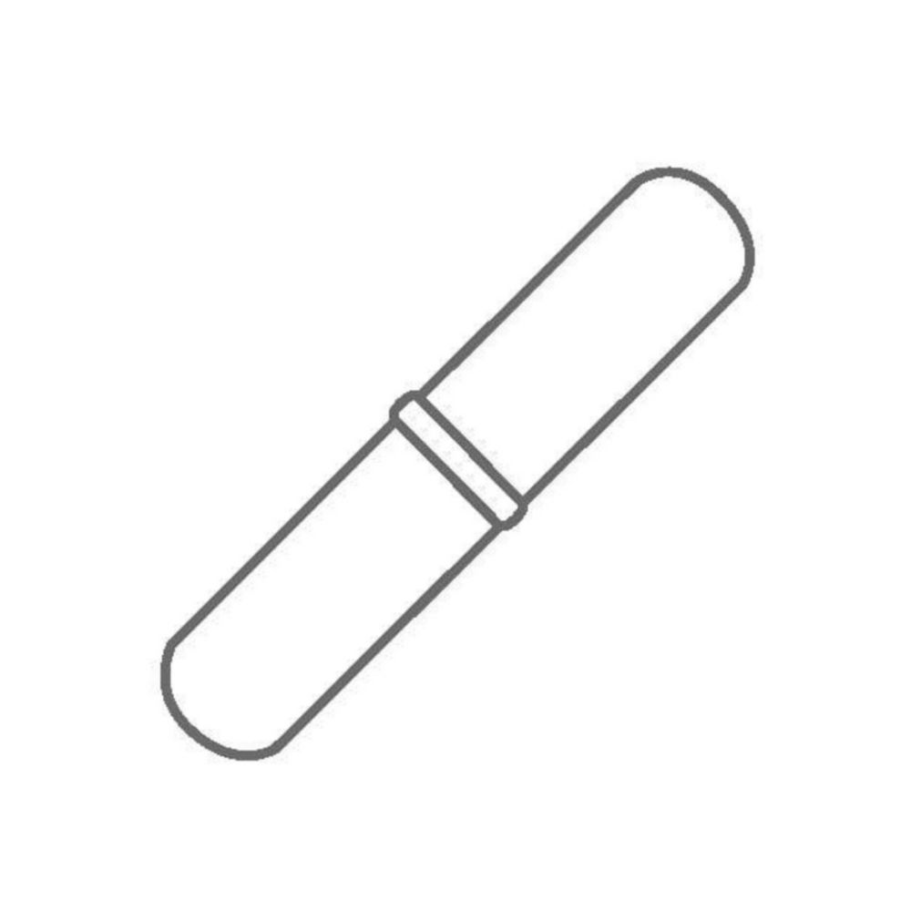 Magnetické miešacie tyče <sup>Ikaflon®</sup>, valcové, s krúžkom