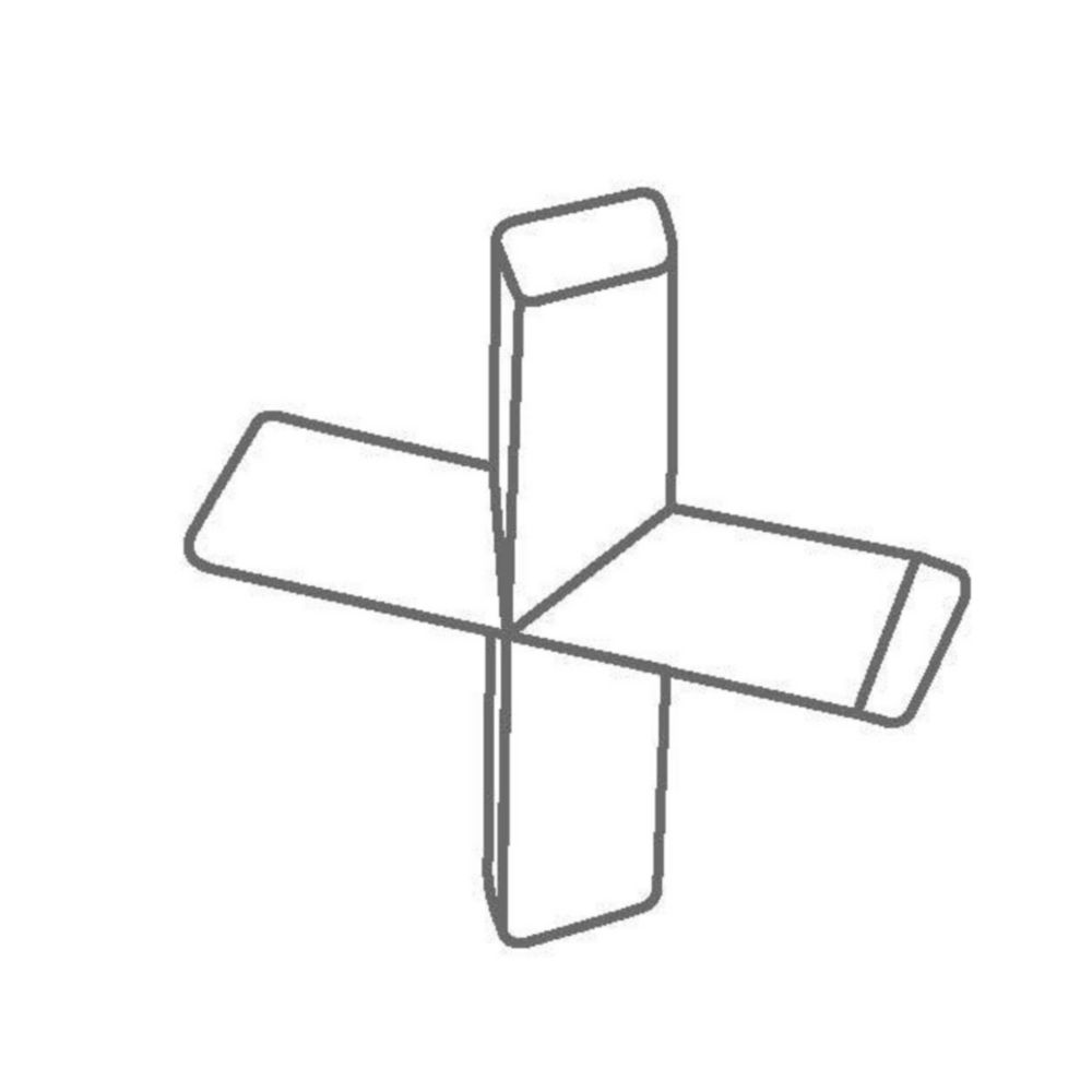 Magnetické miešacie tyče <sup>Ikaflon®</sup>, cross, PTFE