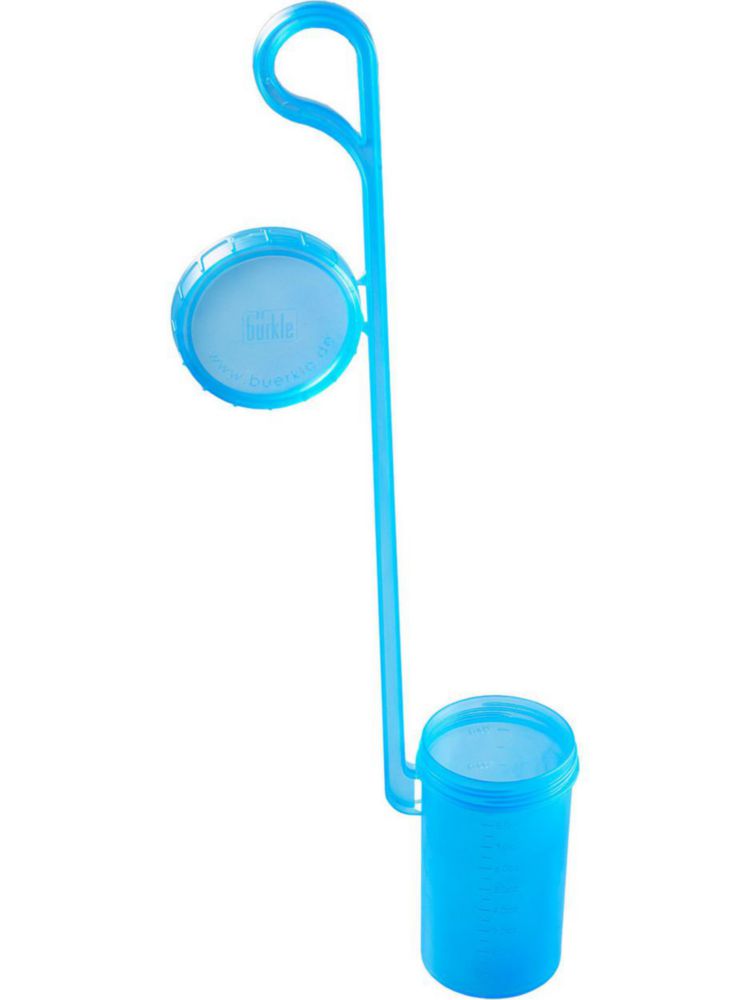 Odberové nádoby DispoDipper <sup>LaboPlast®</sup> / <sup>SteriPlast®</sup>, PP, modrá transparentná