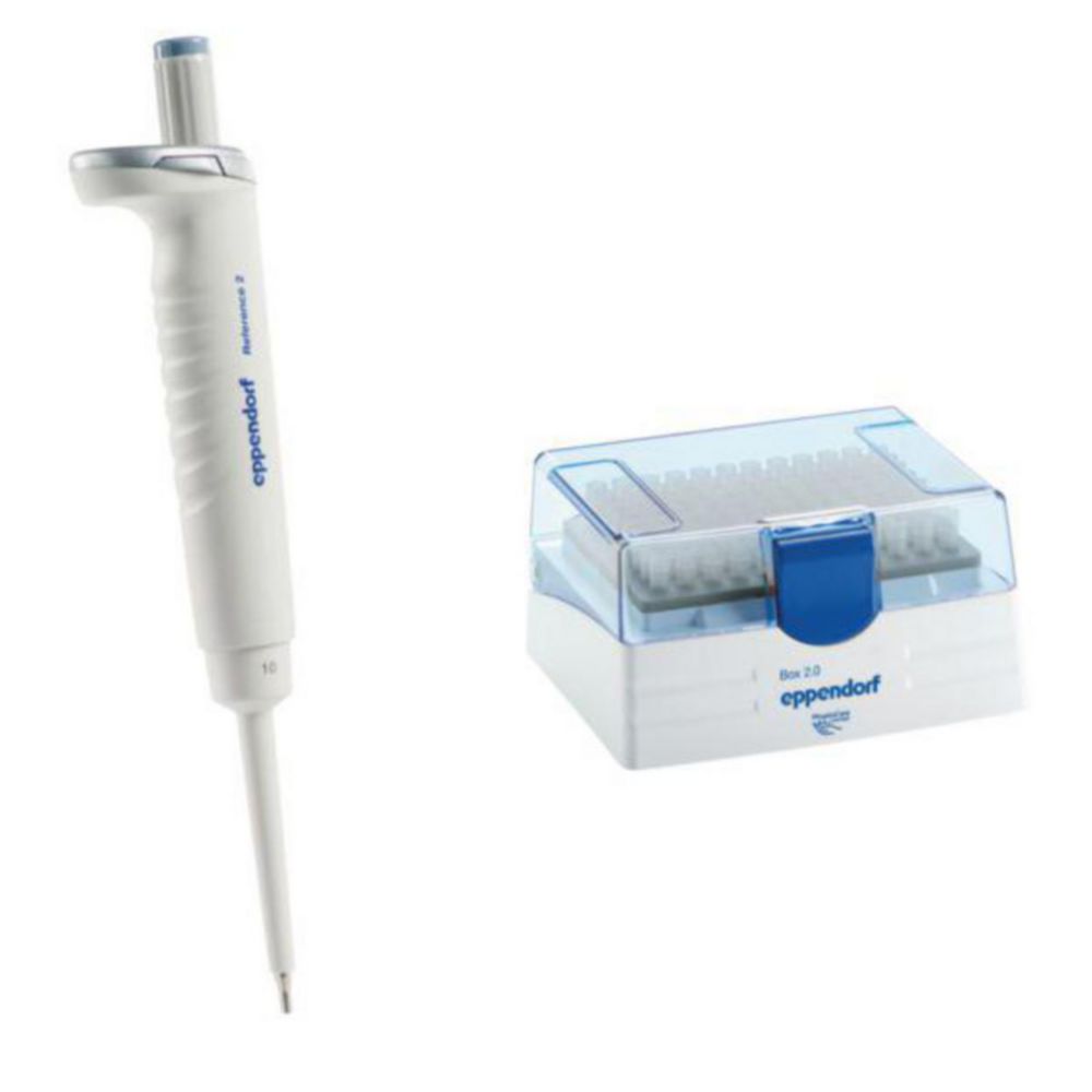 Jednokanálové mikrolitrové pipety Eppendorf <sup>Reference®</sup> 2 (všeobecný laboratórny produkt), variabilné