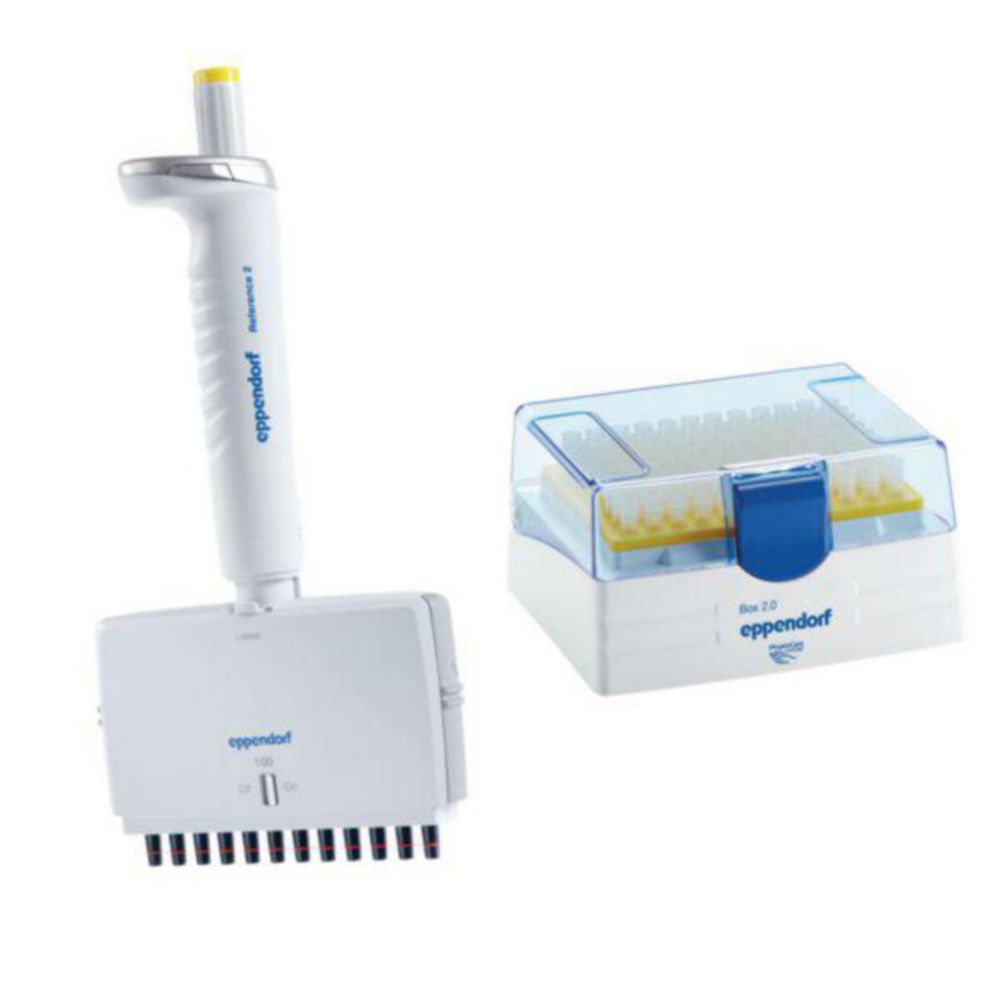 Viackanálové mikrolitrové pipety Eppendorf <sup>Reference®</sup> 2 (všeobecný laboratórny produkt), variabilné