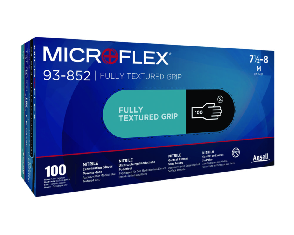 Jednorazové rukavice <sup>MICROFLEX®</sup> 93-852, nitril