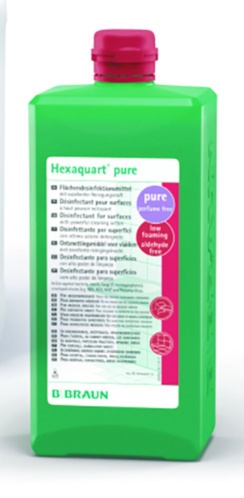 Dezinfekcia povrchov Hexaquart® pure