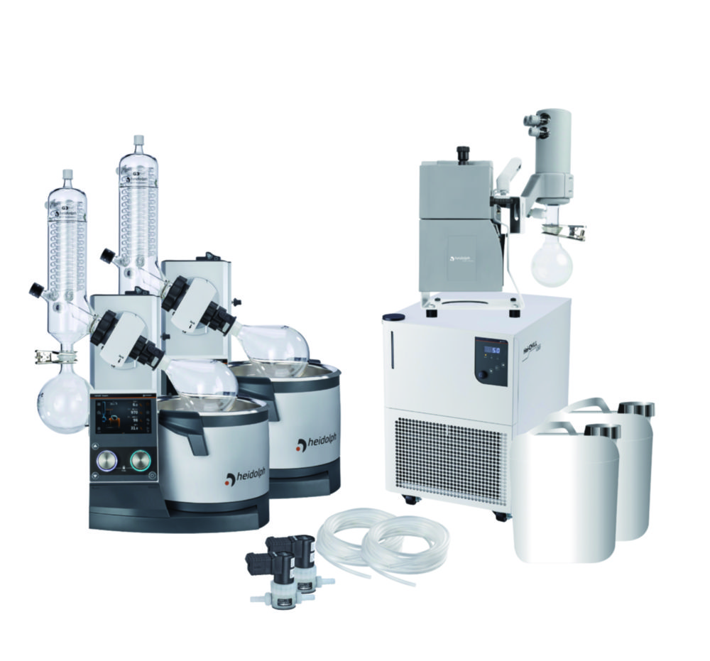 Rotačné odparovače Hei-VAP Expert Control Reaction/Extraction Package