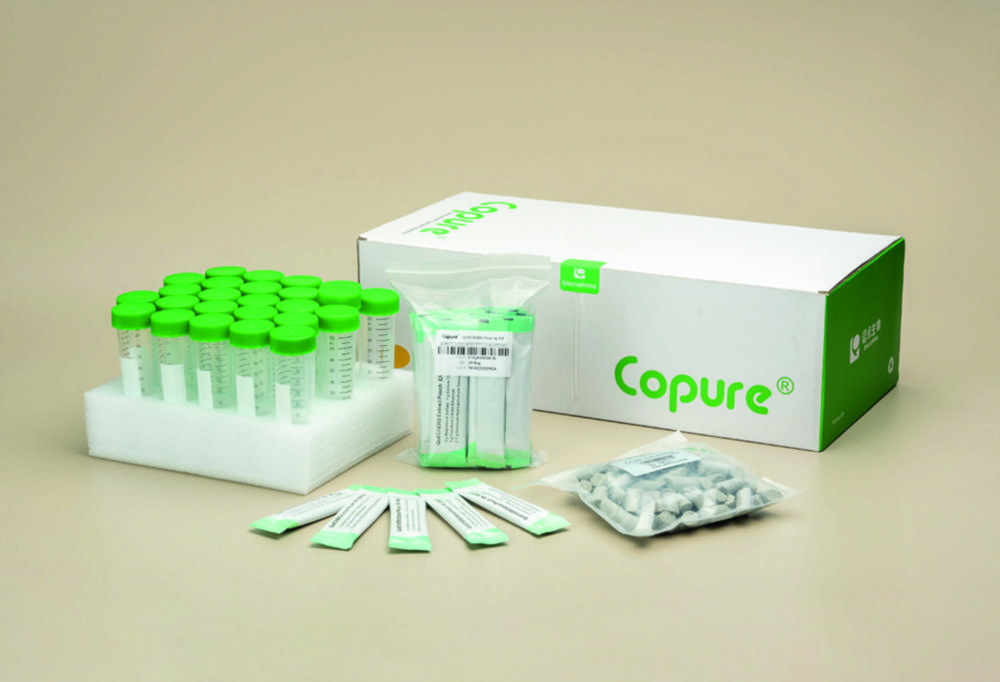 Extrakčné súpravy <sup>Copure®</sup> QuEChERS
