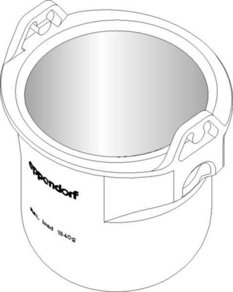 Okrúhle vedrá pre výkyvný rotor S-4x1000