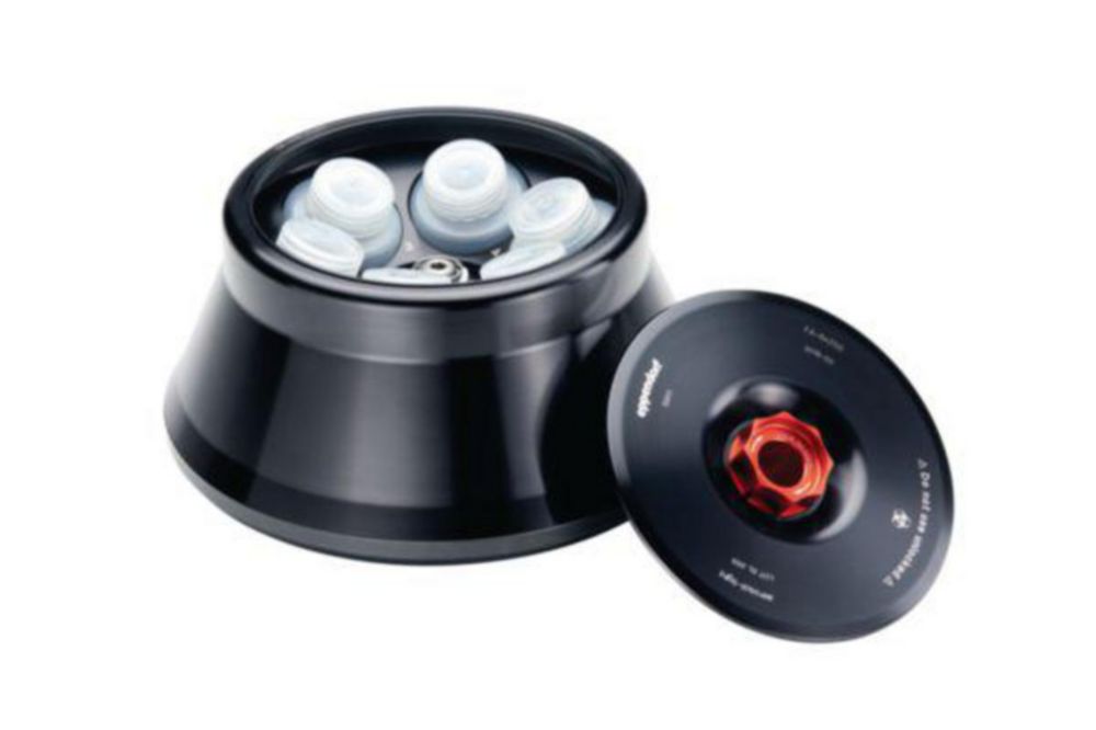 Rotory s pevným uhlom pre odstredivky 5910 Ri / 5920 R, vrátane. <sup>QuickLock®</sup> veko rotora