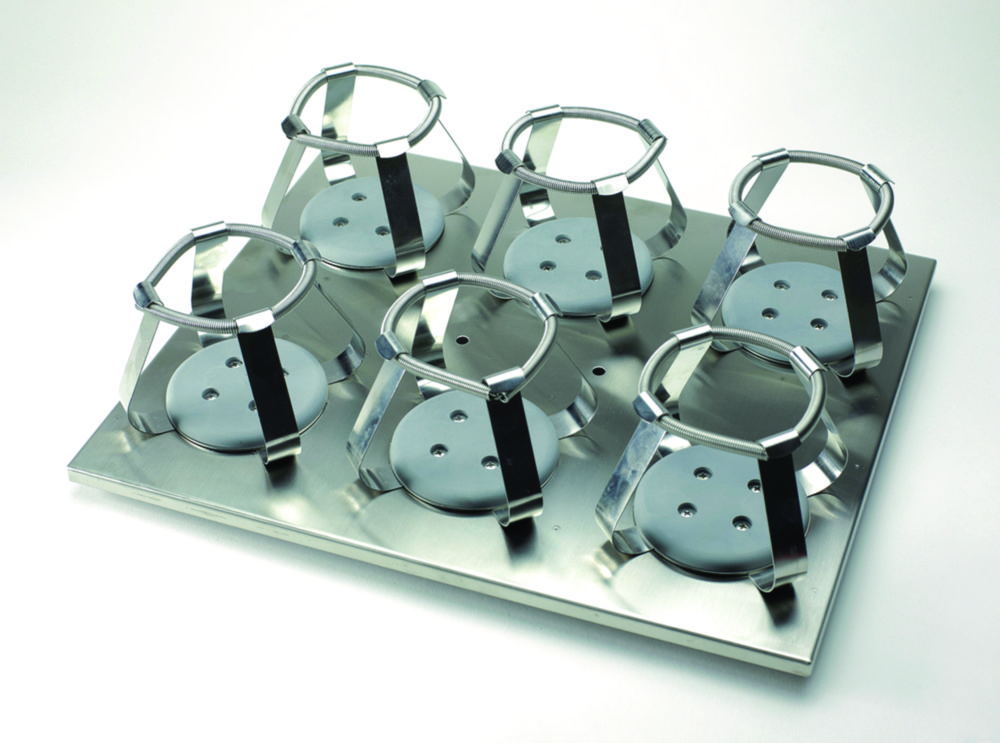 Platform with flask clamps for Shaking Incubator 311DS