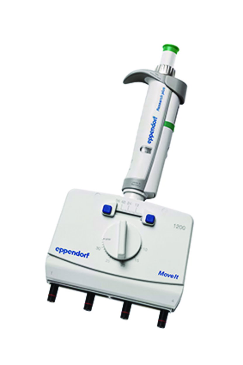 Viackanálové pipety Eppendorf <sup>Research®</sup> plus Move <sup>It®</sup>