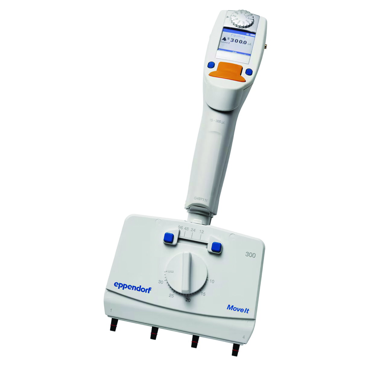 Elektronické viackanálové pipety Eppendorf <sup>Xplorer®</sup> plus Move <sup>It®</sup>