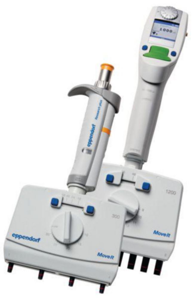 Elektronické viackanálové pipety Eppendorf <sup>Xplorer®</sup> plus Move <sup>It®</sup>