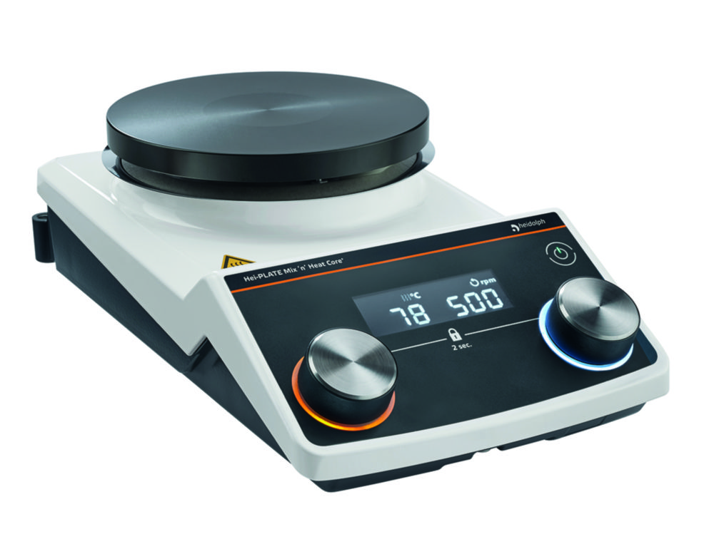 Magnetické miešacie varné dosky Hei-PLATE Mix'n'Heat <sup><sub> Core+</sub></sup>