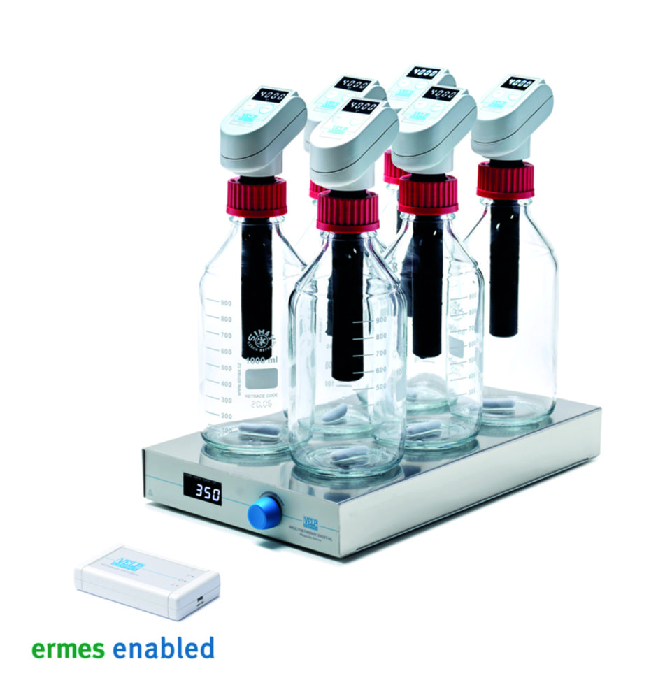 RESPIROMETRIC Sensor System 6, biologická odbúrateľnosť plastov
