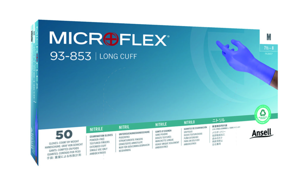 Jednorazové rukavice MICROFLEX® 93-853, nitril