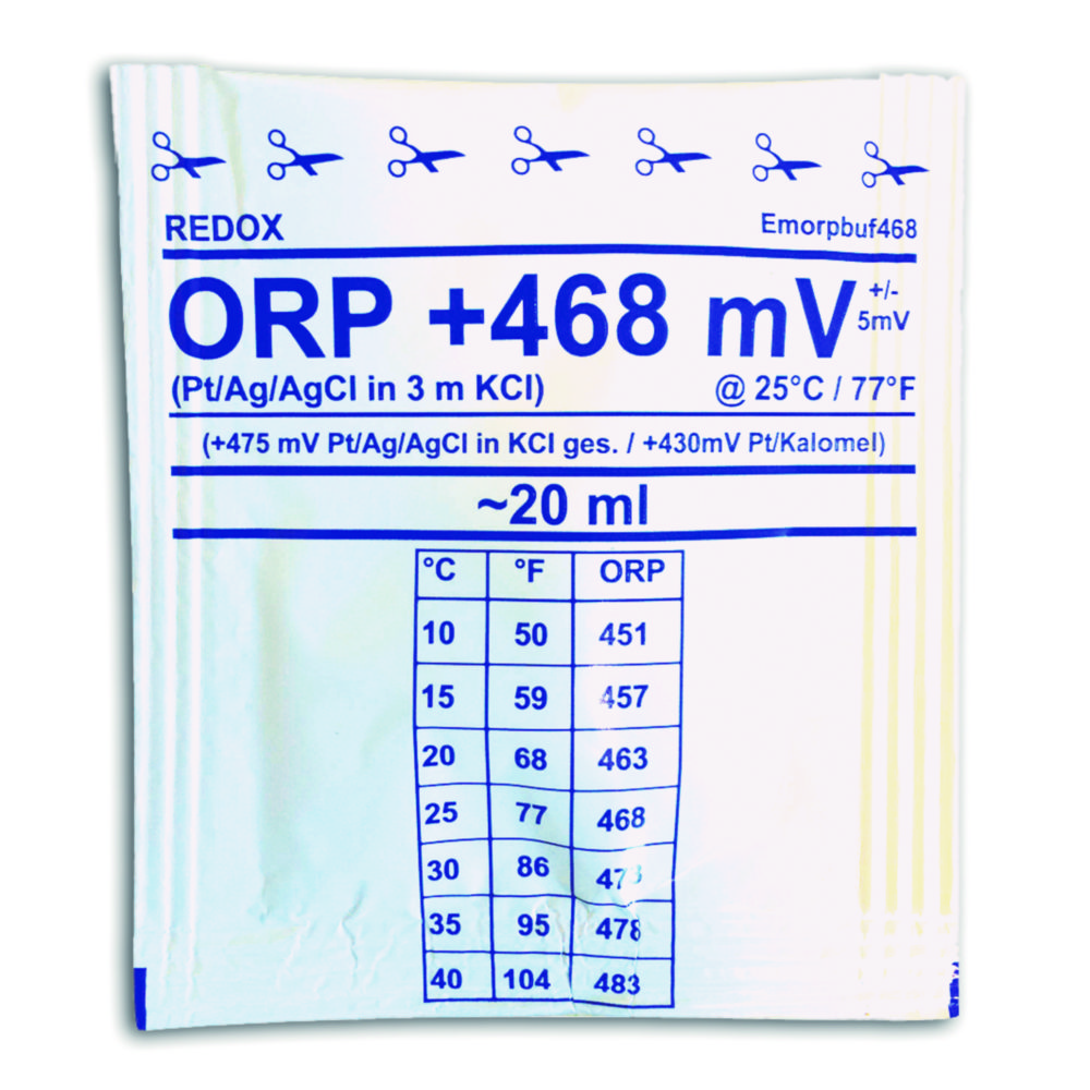 Kalibračné roztoky ORP/Redox