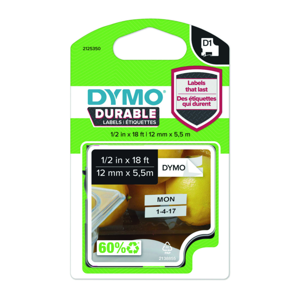 D1 Vysoko výkonné pásky na štítky pre tlačiarne štítkov <sup>DYMO®</sup> 