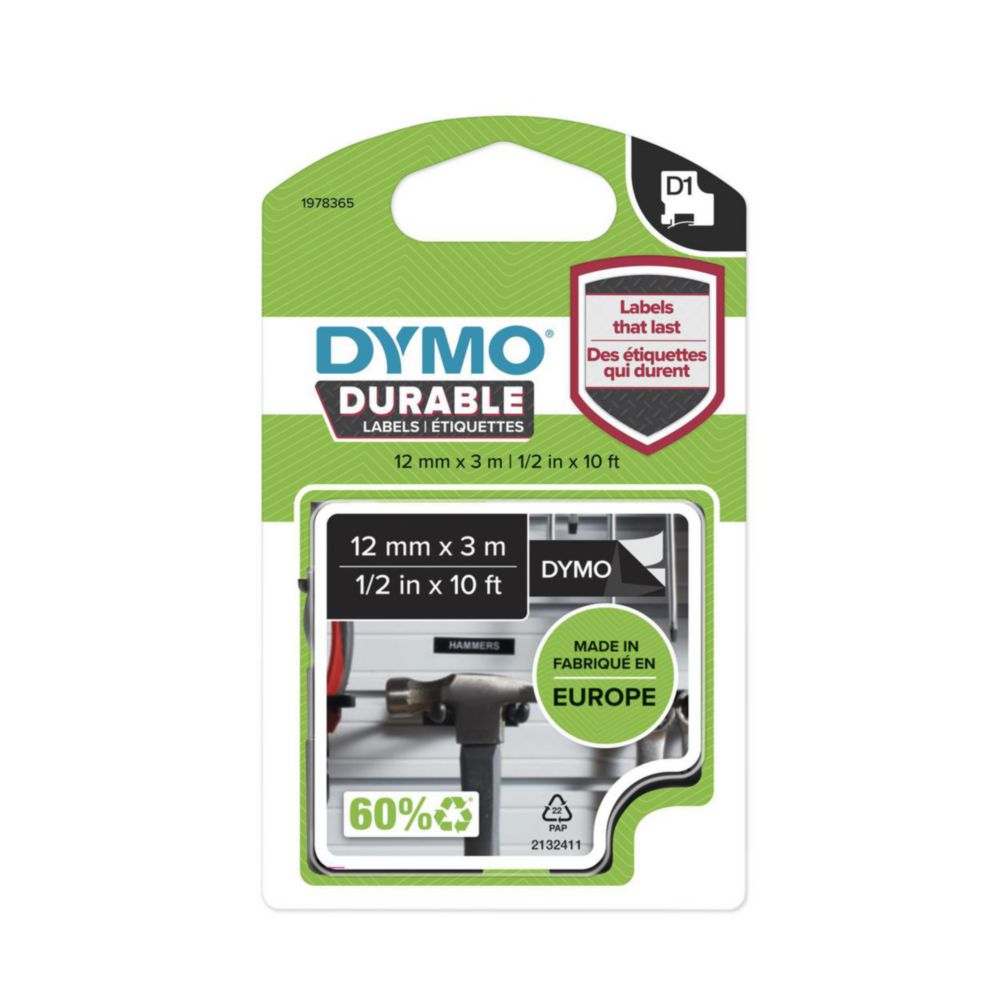 D1 Vysoko výkonné pásky na štítky pre tlačiarne štítkov <sup>DYMO®</sup> 