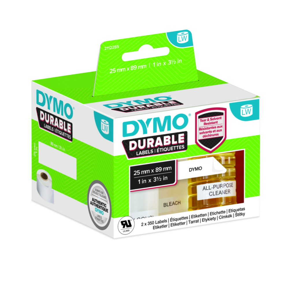 Vysoko výkonné štítky LabelWriter™ pre tlačiarne štítkov <sup>DYMO®</sup> 
