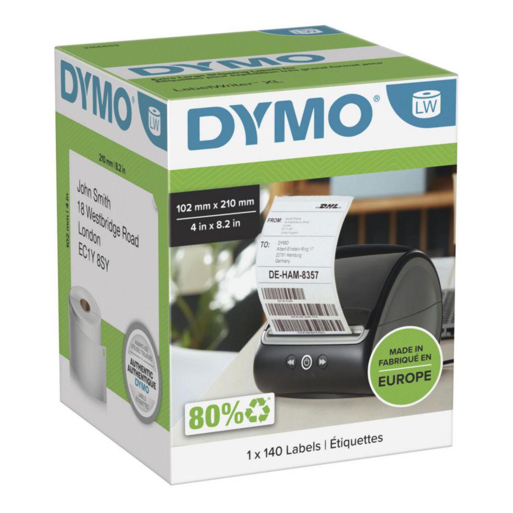 Štítky LabelWriter™ pre tlačiarne štítkov <sup>DYMO®</sup> 