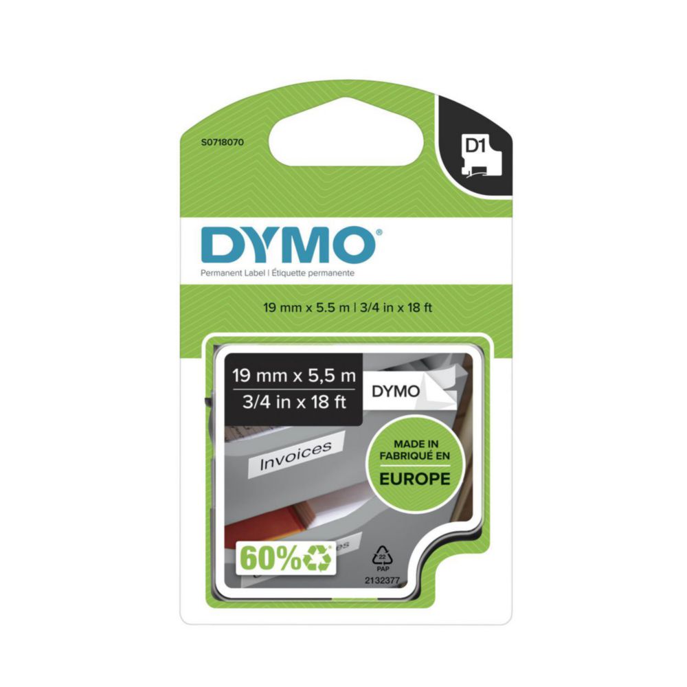D1 Vysoko výkonné pásky na štítky pre tlačiarne štítkov <sup>DYMO®</sup> 