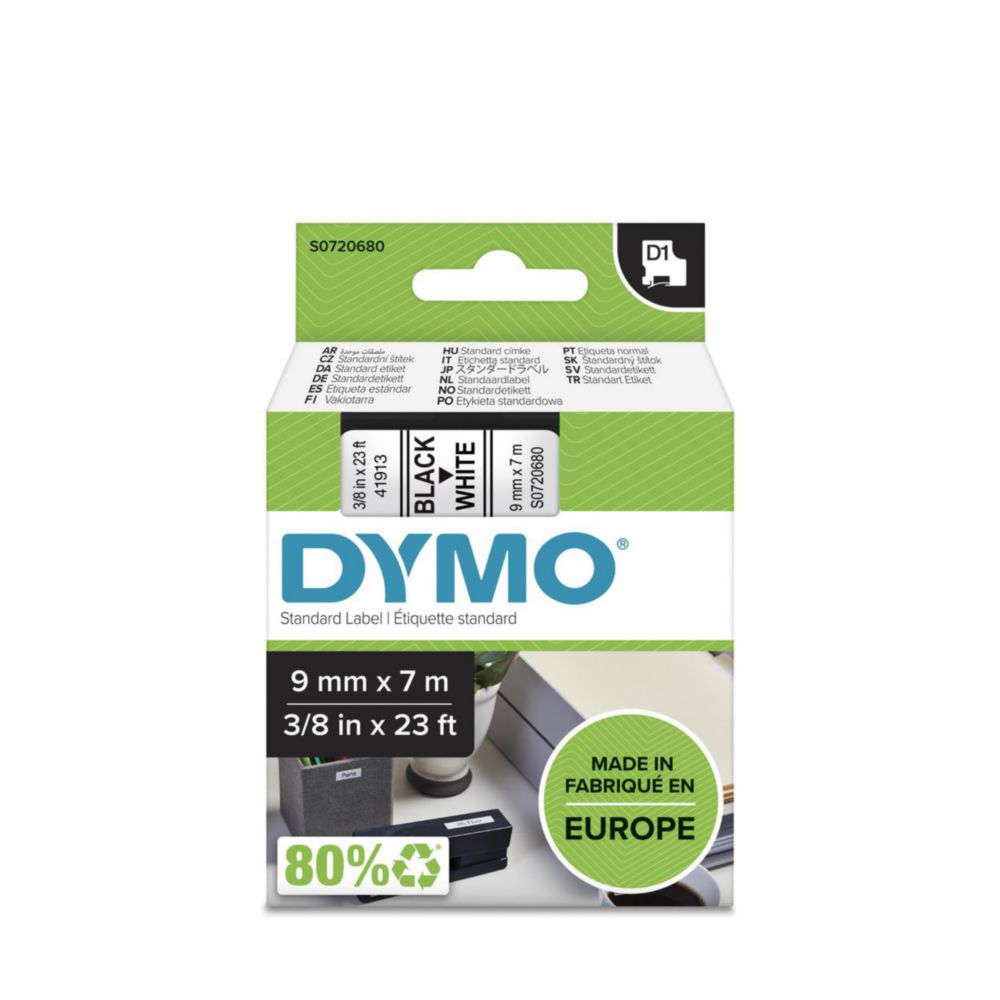 D1 Pásky na štítky pre tlačiarne štítkov <sup>DYMO®</sup> 