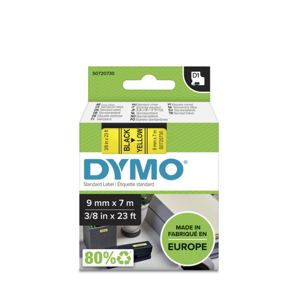 D1 Pásky na štítky pre tlačiarne štítkov <sup>DYMO®</sup> 