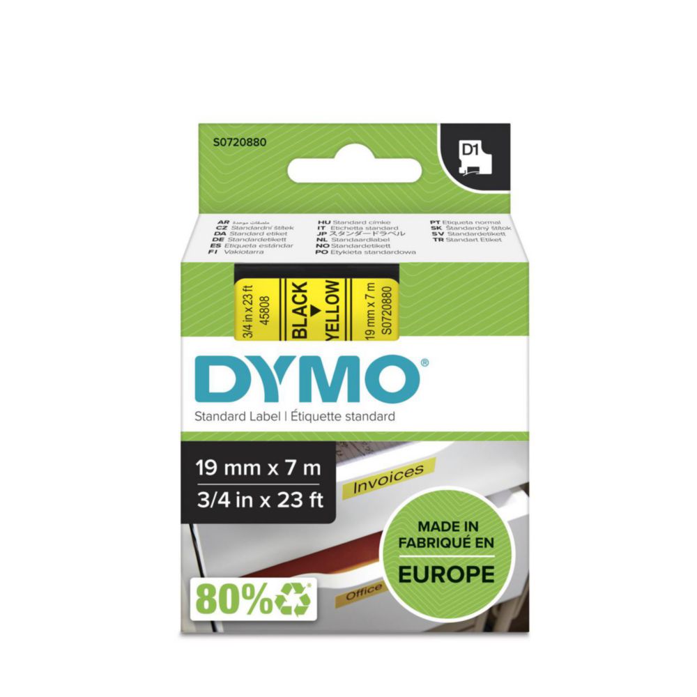 D1 Pásky na štítky pre tlačiarne štítkov <sup>DYMO®</sup> 