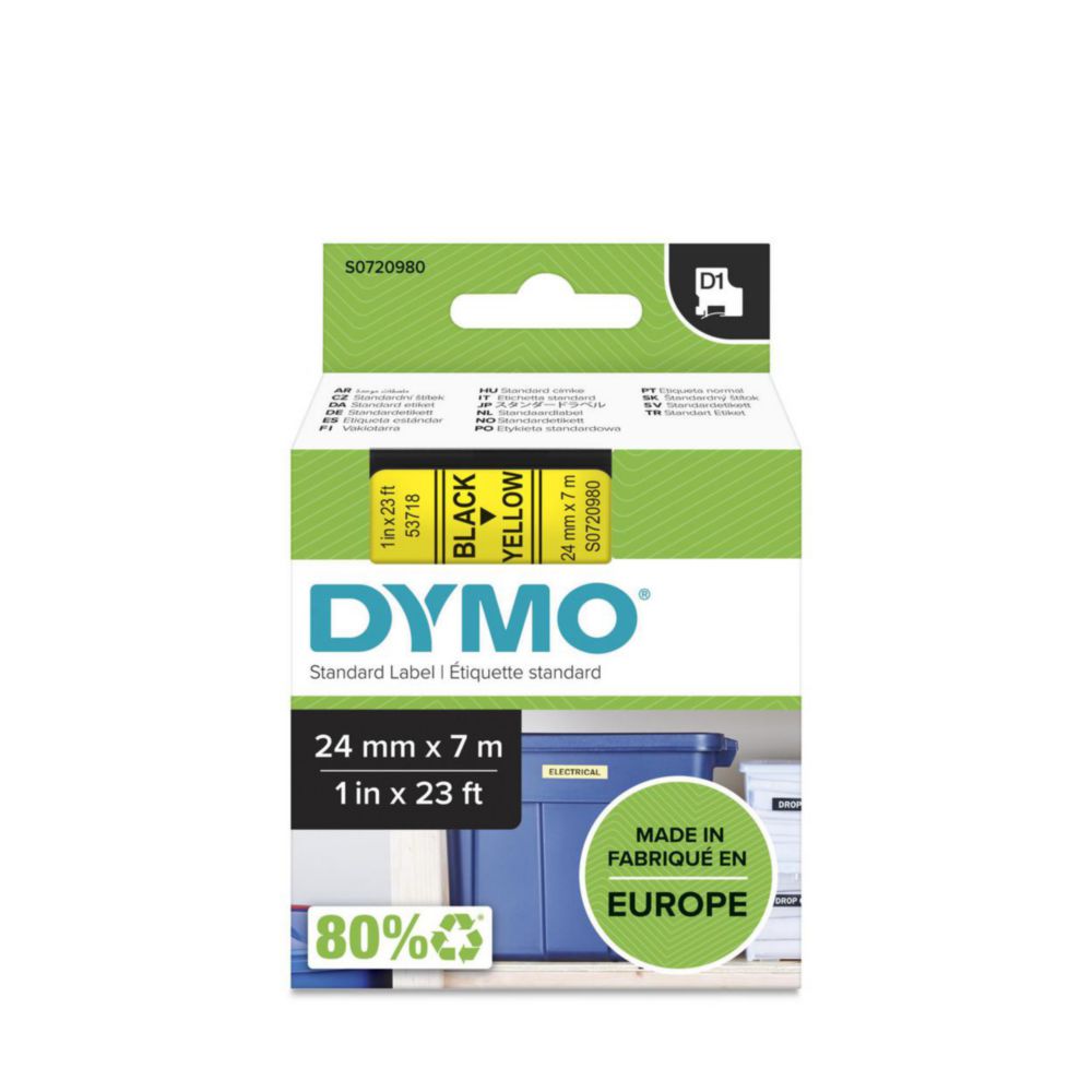 D1 Pásky na štítky pre tlačiarne štítkov <sup>DYMO®</sup> 