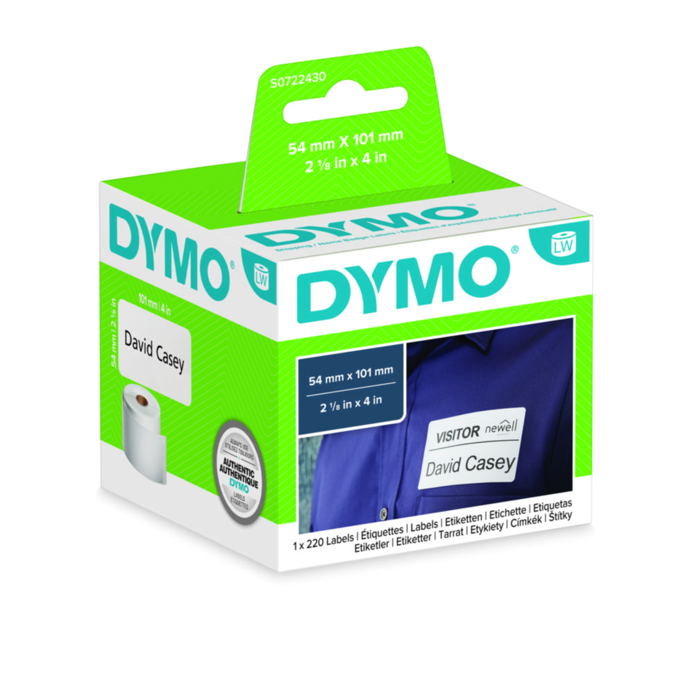 Štítky LabelWriter™ pre tlačiarne štítkov <sup>DYMO®</sup> 