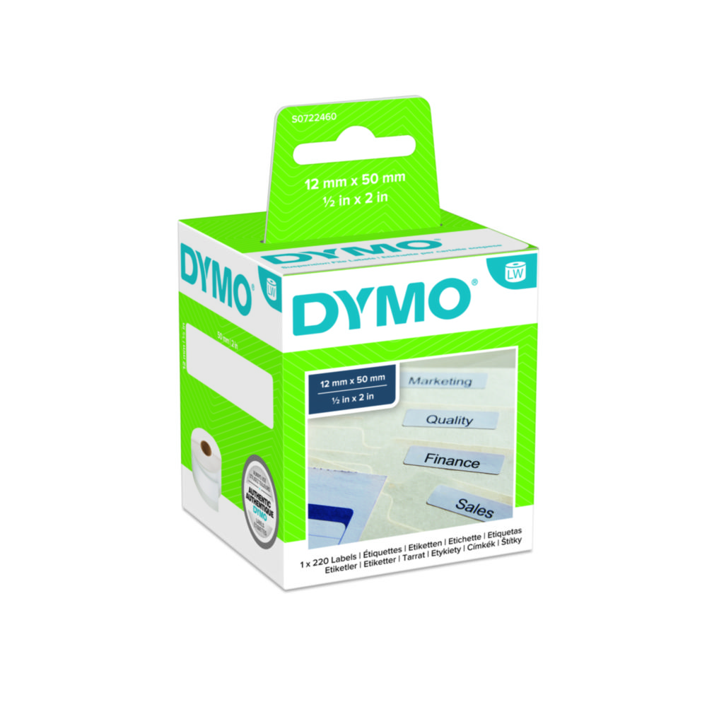 Štítky LabelWriter™ pre tlačiarne štítkov <sup>DYMO®</sup> 