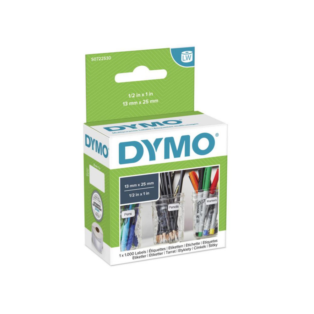 Papierové štítky LabelWriter™ pre tlačiarne štítkov <sup>DYMO®</sup>, odnímateľné