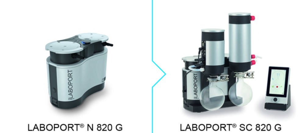 Konverzné súpravy pre membránové vývevy LABOPORT® N 820 G / N 840 G