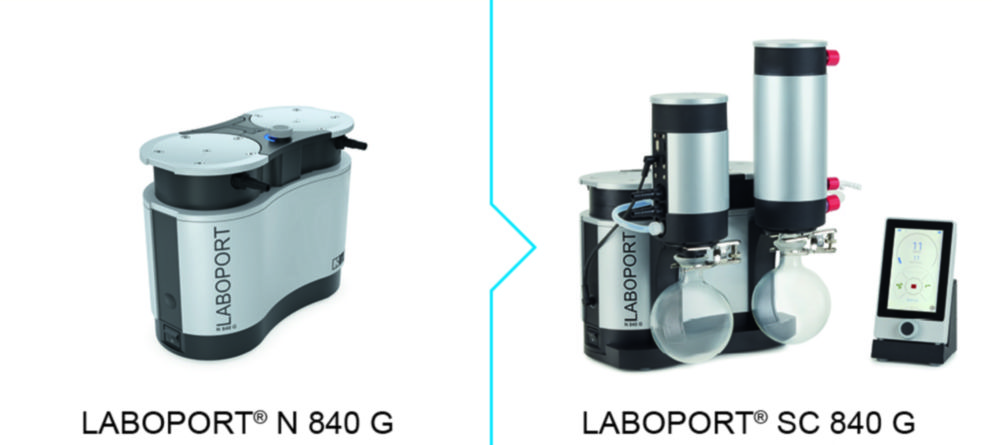 Konverzné súpravy pre membránové vývevy LABOPORT® N 820 G / N 840 G