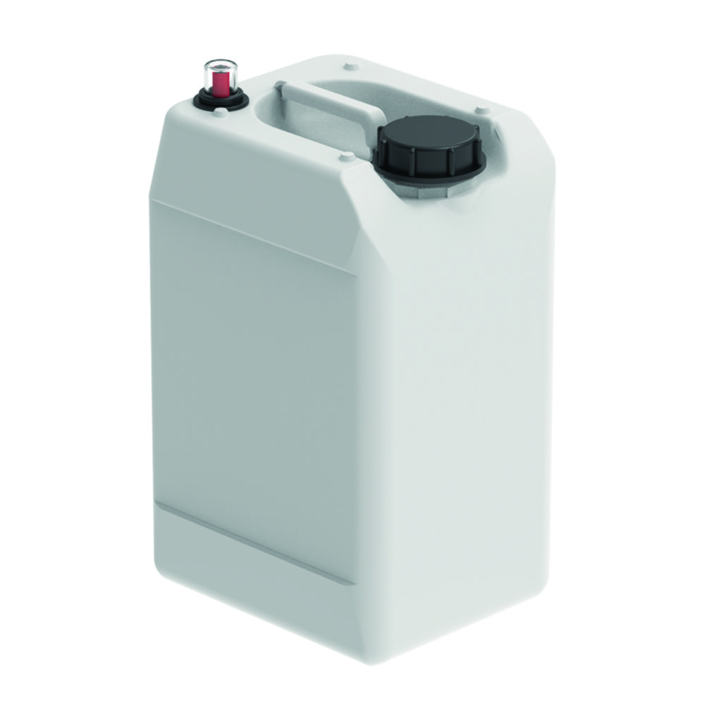 Kanistre z HDPE s mechanickou kontrolou hladiny