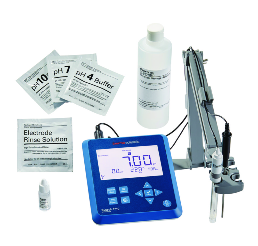 pH/mV meter Eutech™ PH 1710, ľahko čistiteľná súprava