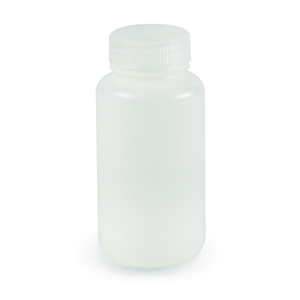 Fľaša so širokým hrdlom, HDPE, okrúhla