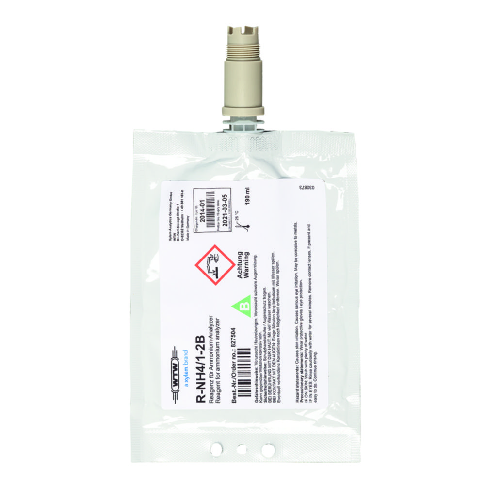 Ammonium reagents (NH4-N) for analyzer Alyza IQ NH4