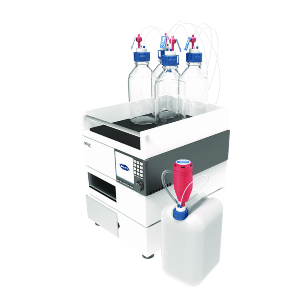 Súprava HPLC na zásobovanie a odpad