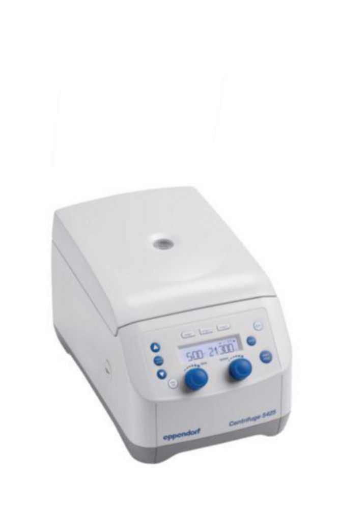 Mikrocentrifúga 5425 (všeobecný laboratórny výrobok), s ovládacími gombíkmi, bez rotora