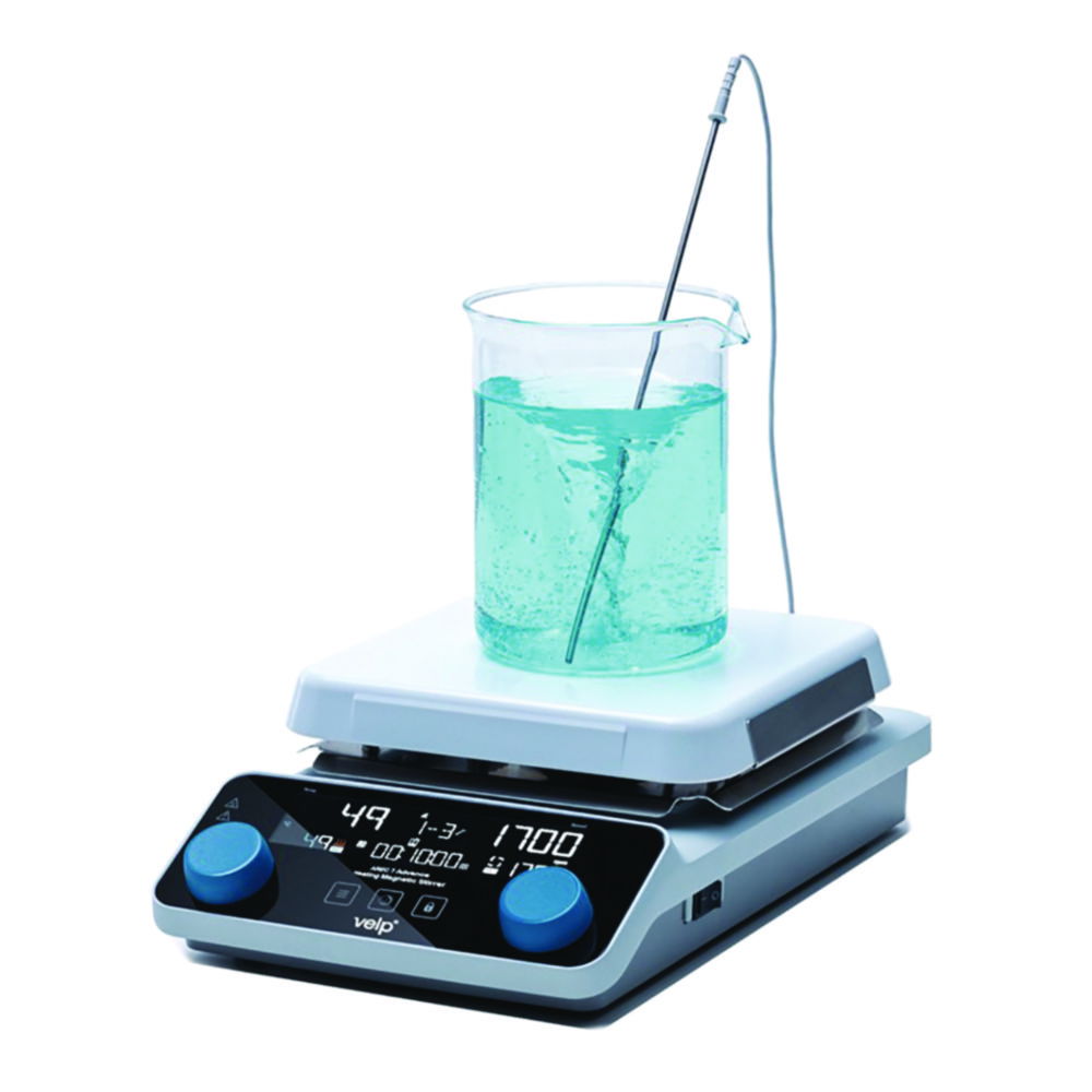 Magnetický miešač s ohrevom AREC 7 Advance System, s teplotnou sondou