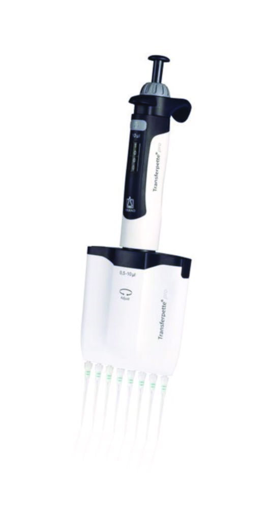 Viackanálové mikrolitrové pipety Transferpette<sup>®</sup> pro, variabilné