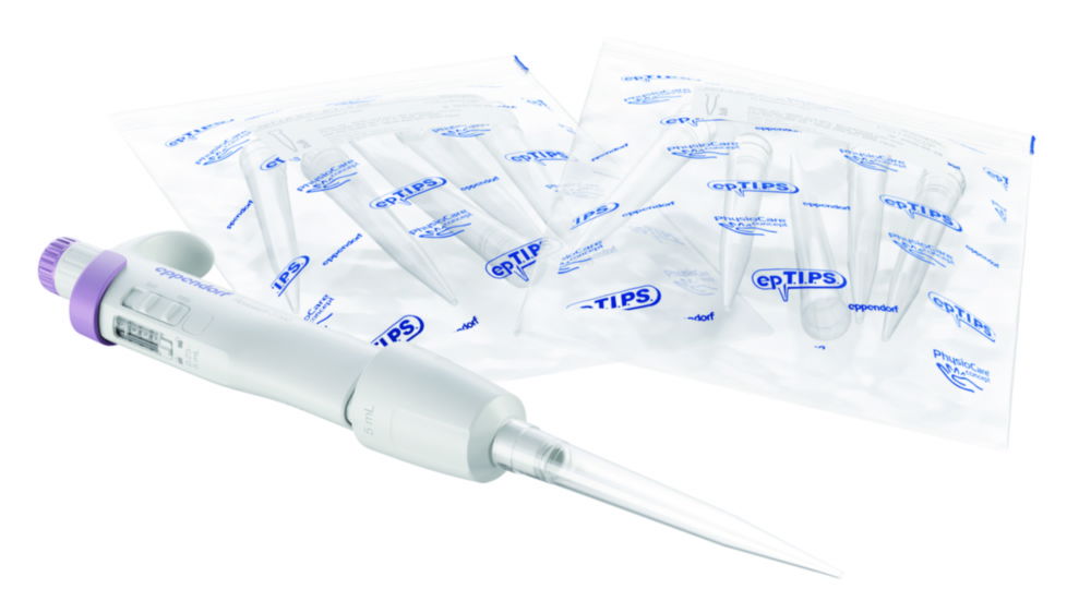Jednokanálové mikrolitrové pipety Research<sup>®</sup> 3 neo, variabilné, vrátane epT.I.P.S.<sup>®</sup> vrecka na vzorky